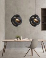 Modern Sculptural Abstract Pendant Light 30cm - Image 2