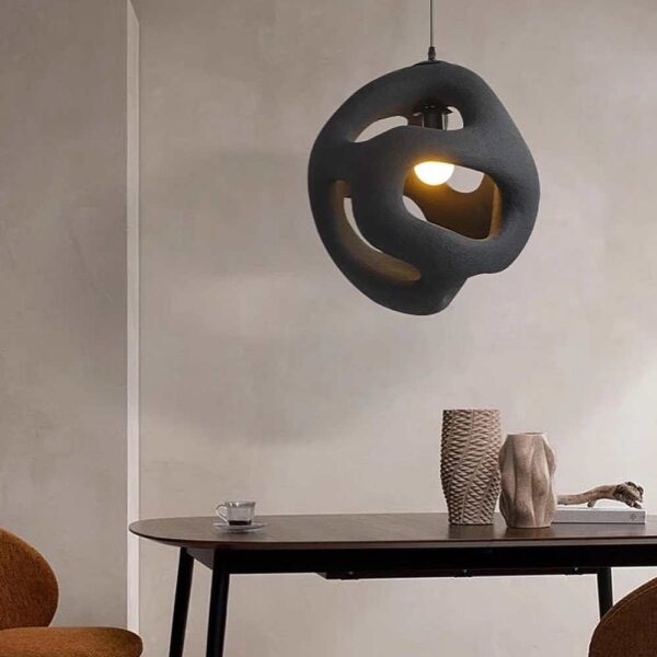 Modern Sculptural Abstract Pendant Light 30cm