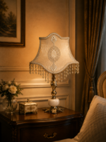 Guipure Brass Table Lamp