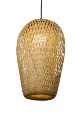 Double Layer Bamboo Vase Pendant Light 36cm - Image 5