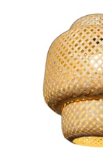 Triple Layer Bamboo Chandelier 50cm - Image 3