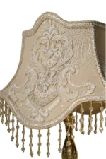 Classic Guipure Brass Table Lamp - Image 4