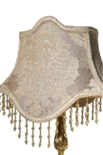 Regal Velvet Brass Lamp - Image 5