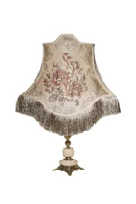 Majestic Marble and Brass Heritage Lamp - Image 2