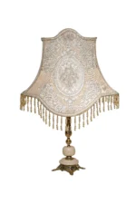 Grand Turkish Guipure Brass Lamp - Image 3
