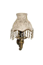 Classic Brass Wall Sconce with 13cm Shade - Image 3