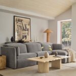 Organic Rattan and Bamboo Pillar Floor Lamp - Image 9